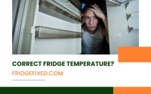 correct fridge temperature